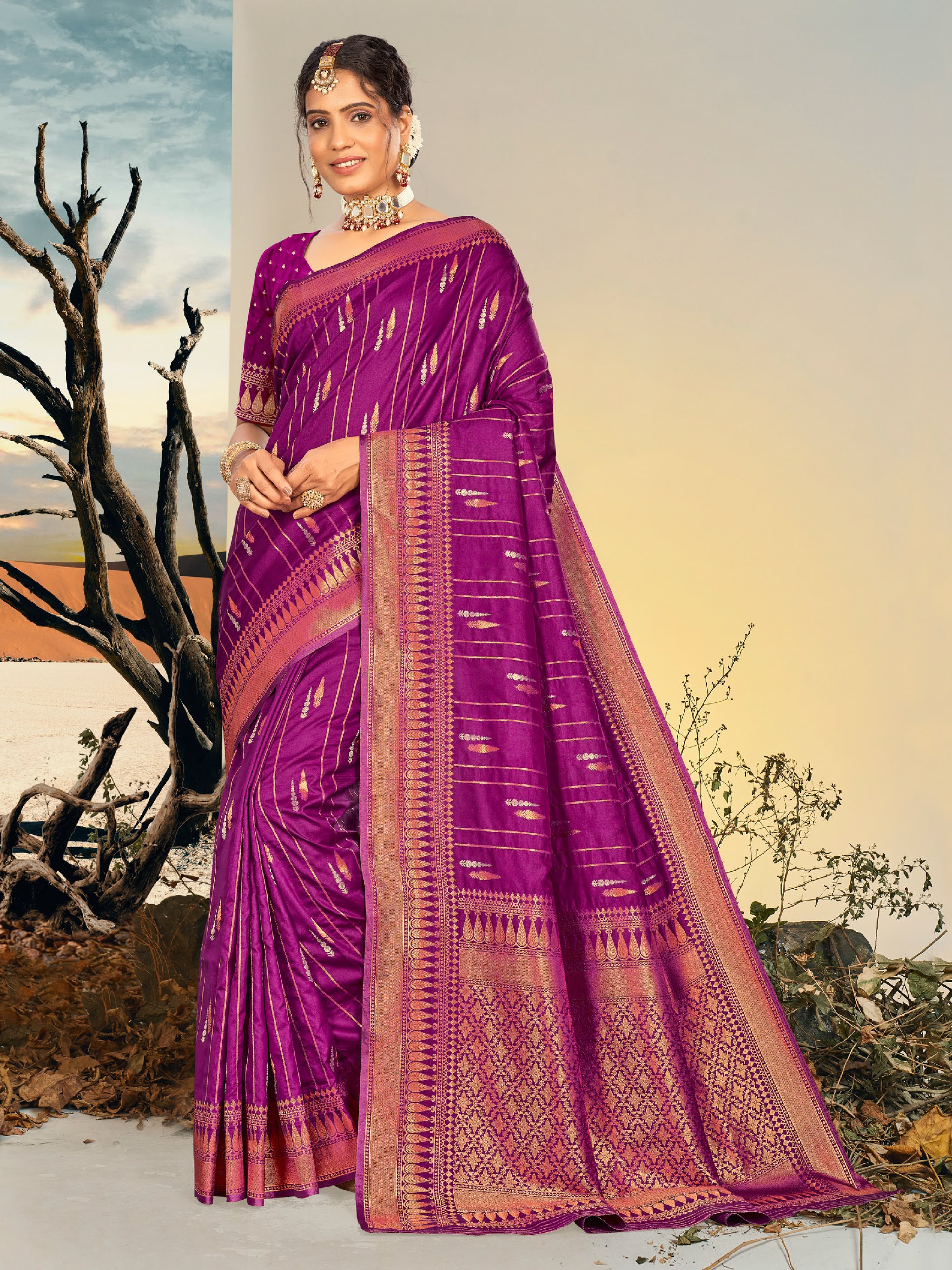 Niharika Saree - Roop Darshan