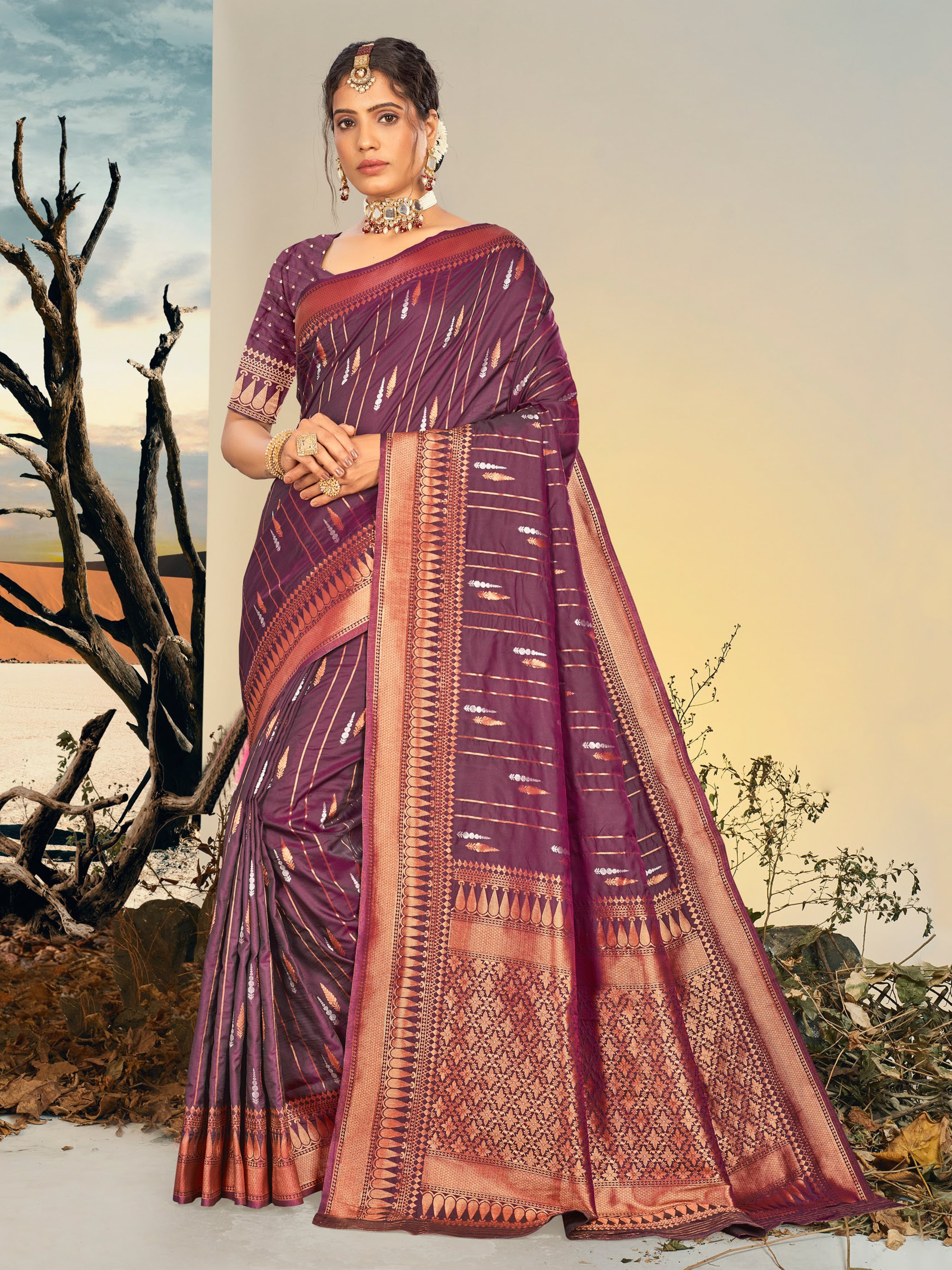 Niharika Saree - Roop Darshan