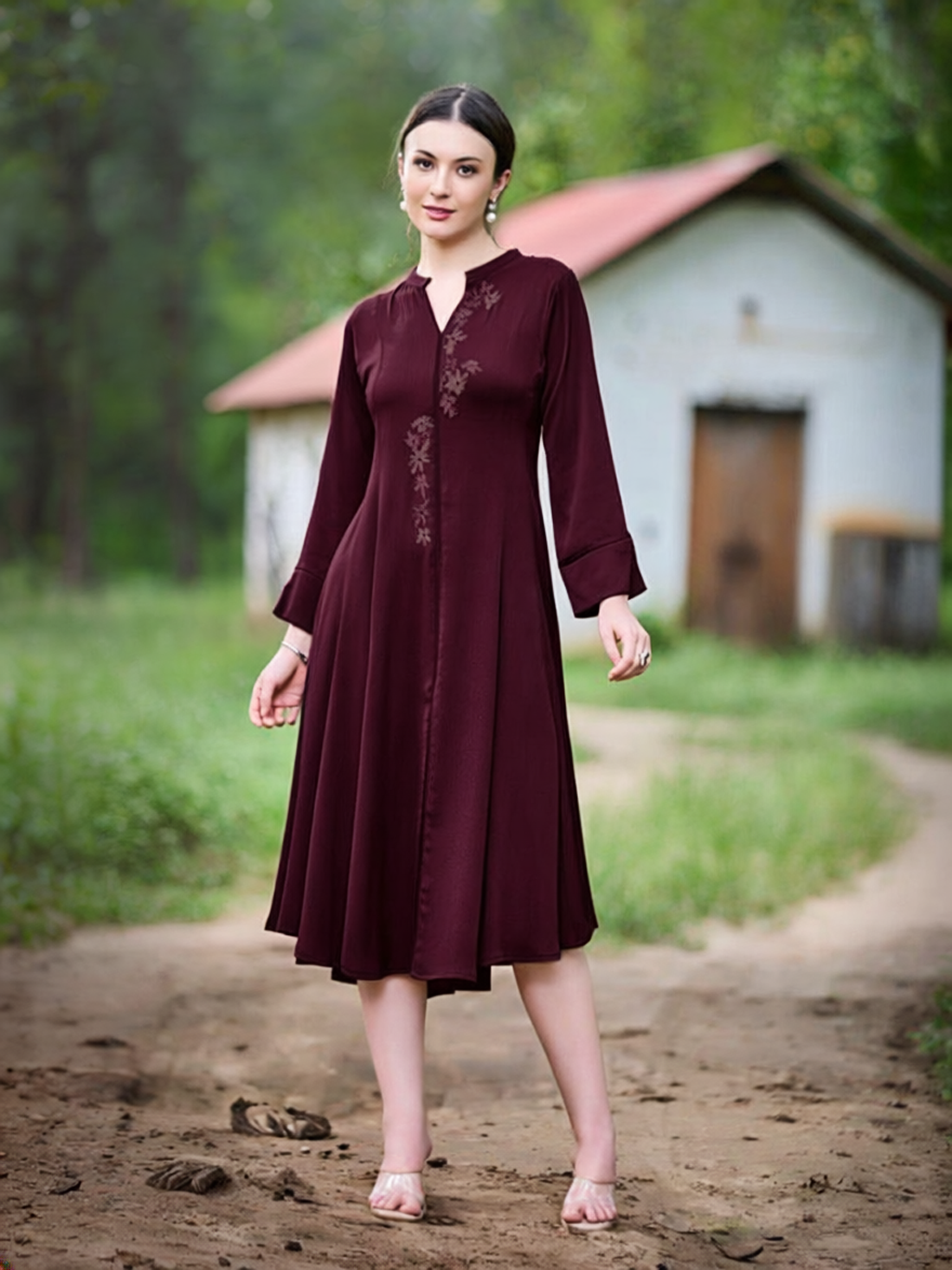 Misha Silk Kurti Dress