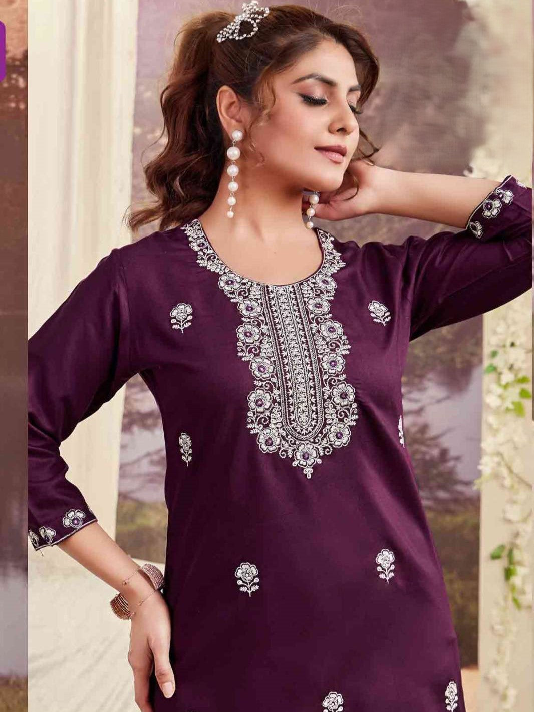 Kesar Short Kurti - Roop Darshan