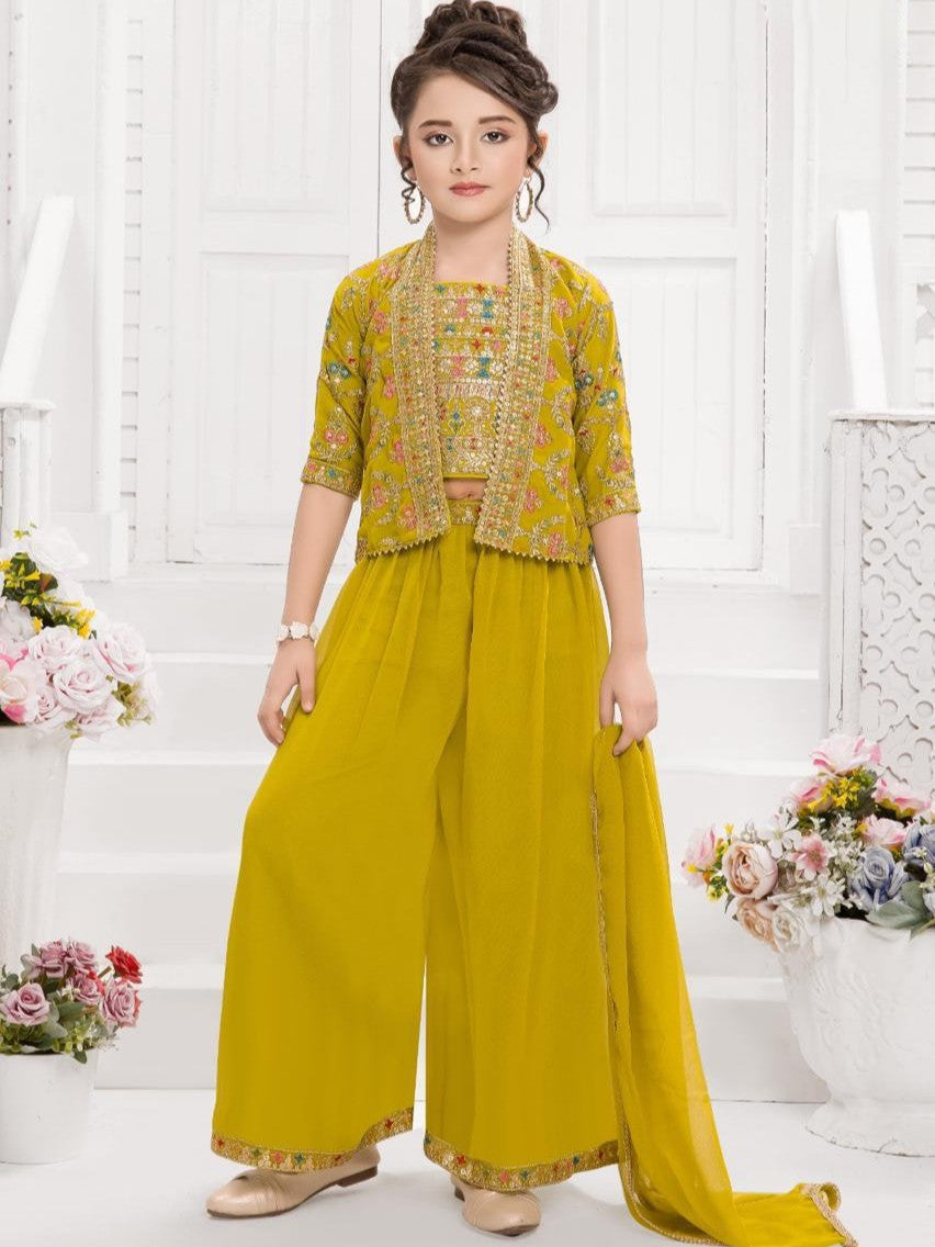 Samaira Palazzo Suit with Jacket