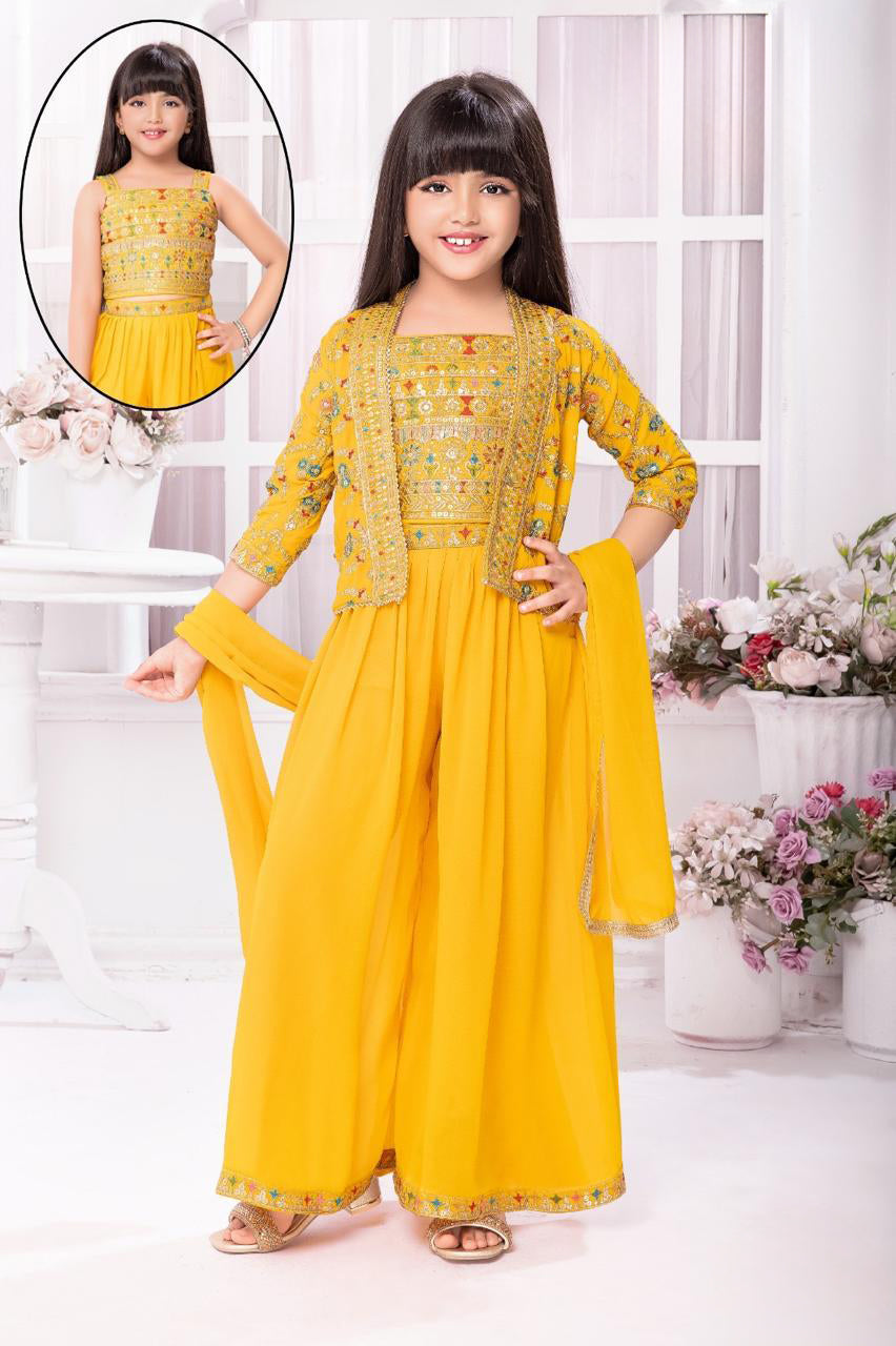 Samaira Palazzo Suit with Jacket