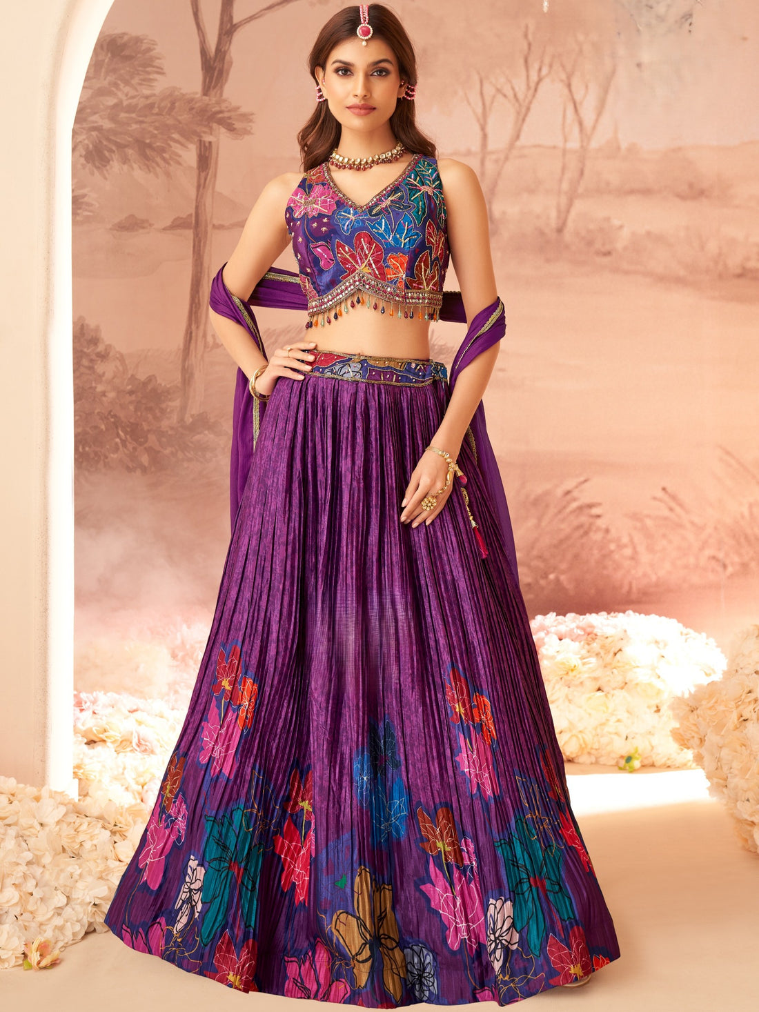 Sheenal Lehenga Choli - Roop Darshan