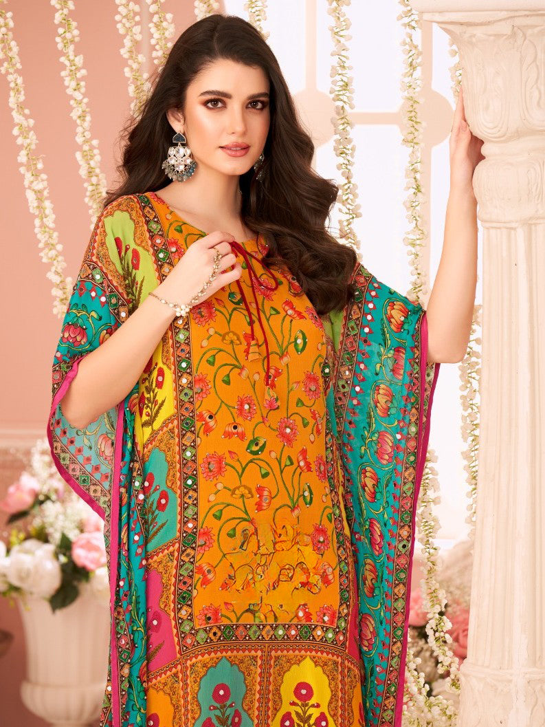 Farah Kaftan With Pant - Roop Darshan