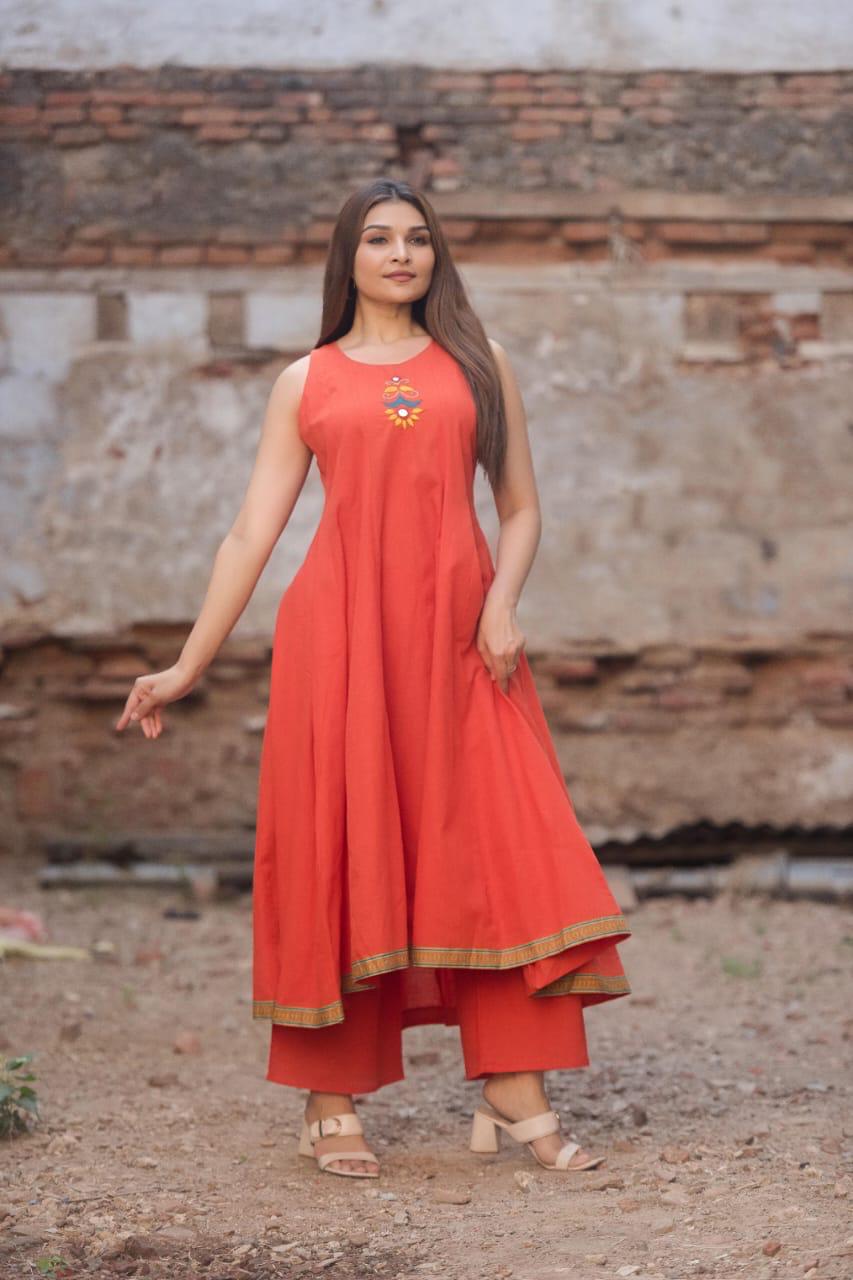 Dani Kurti With Palazzo pant - Roop Darshan