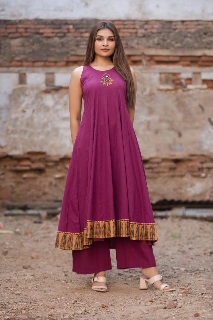 Dani Kurti With Palazzo pant - Roop Darshan