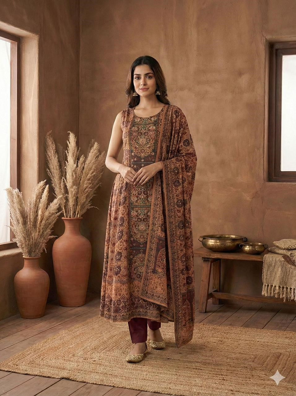 Huma Flair Suit - Roop Darshan