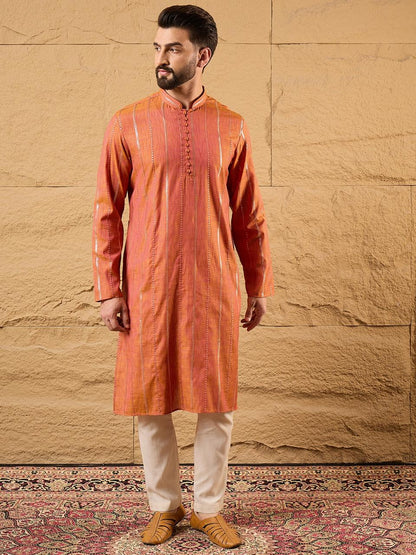 Sequin Silk Kurta