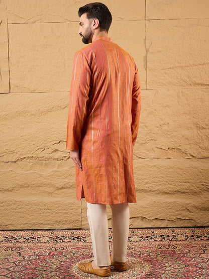 Sequin Silk Kurta
