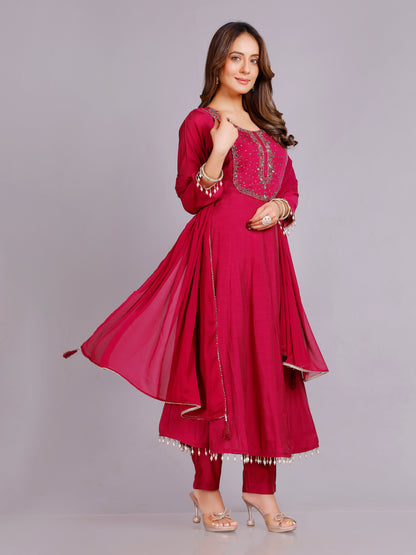 Ziya Silk Flair Suit