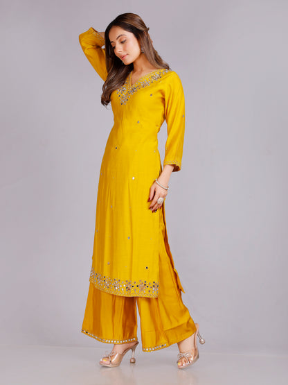 Twish Silk Mirror Kurti