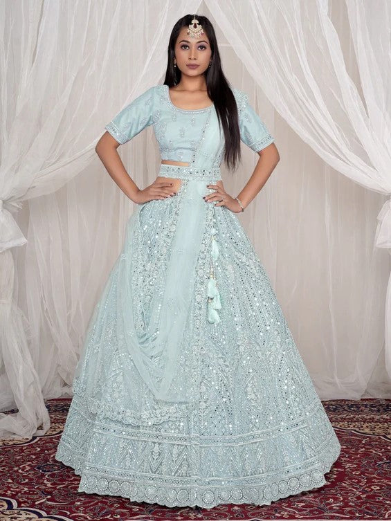 Mihira Unstitched Lehenga Choli - Roop Darshan