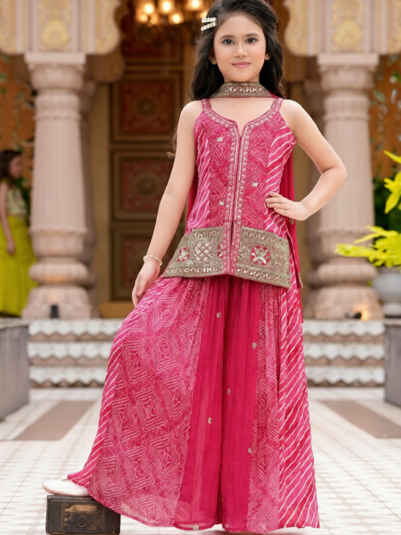 Vamika Palazzo Suit - Roop Darshan