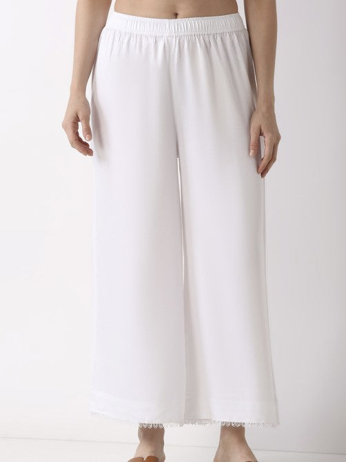Ladies Palazzo Pant - Roop Darshan