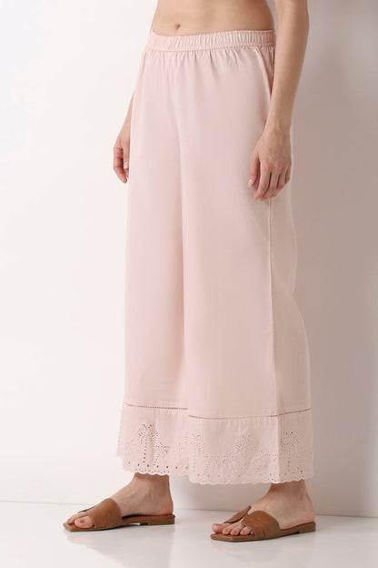 Cotton Flared Palazzo Pant - Roop Darshan