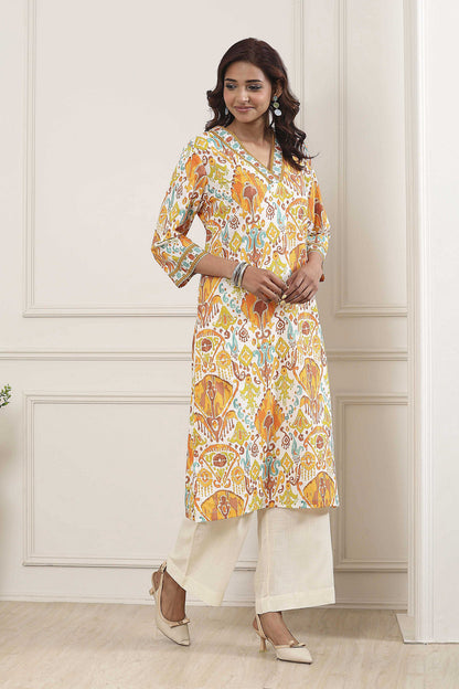 Biba Cotton Printed Kurti - Roop Darshan