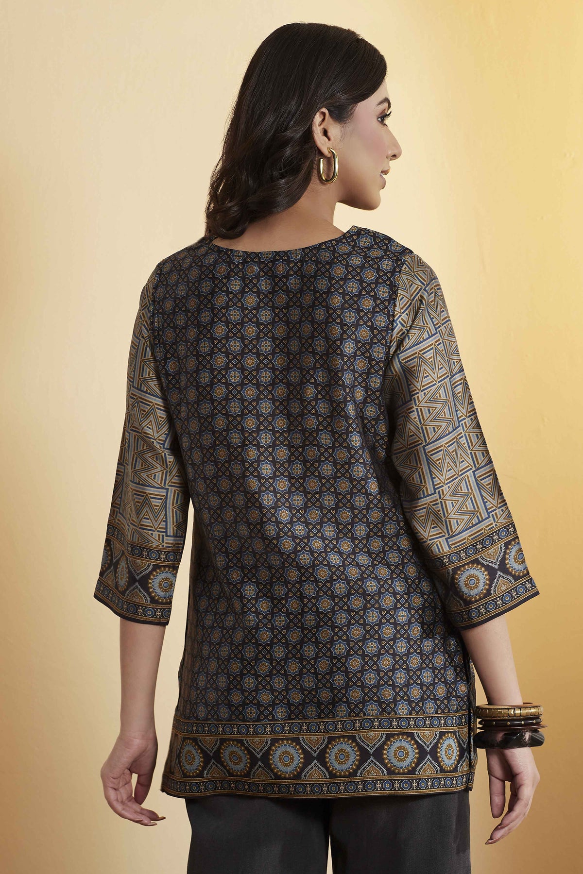 Biba Viscose Printed Kurti – Roop Darshan