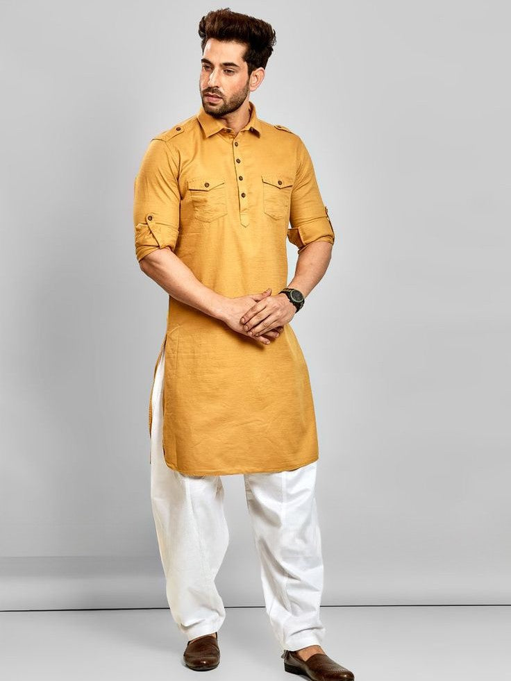 Mens Pathani Suit - Roop Darshan