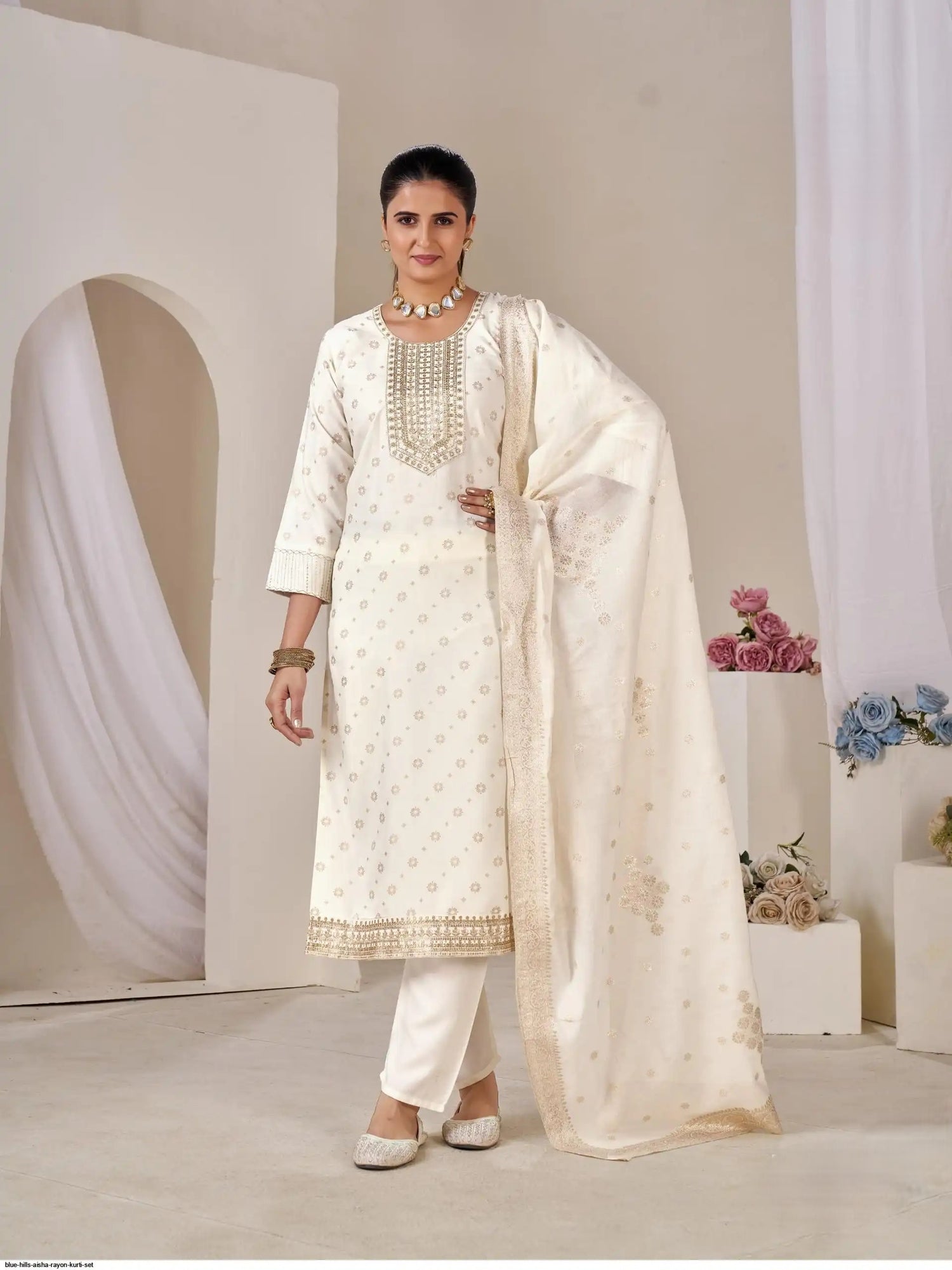Ashika Kamiz &amp; Pant - Roop Darshan