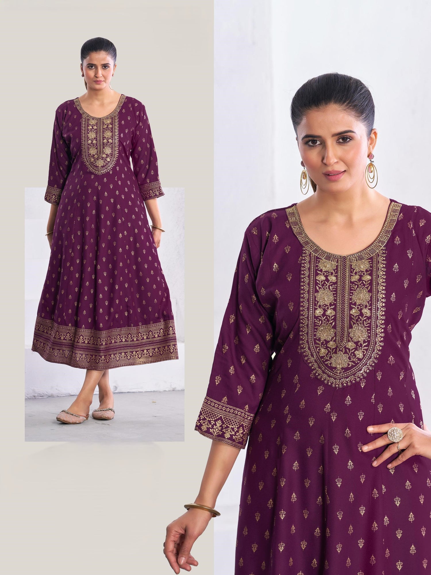 Sachi Flair Kurti - Roop Darshan