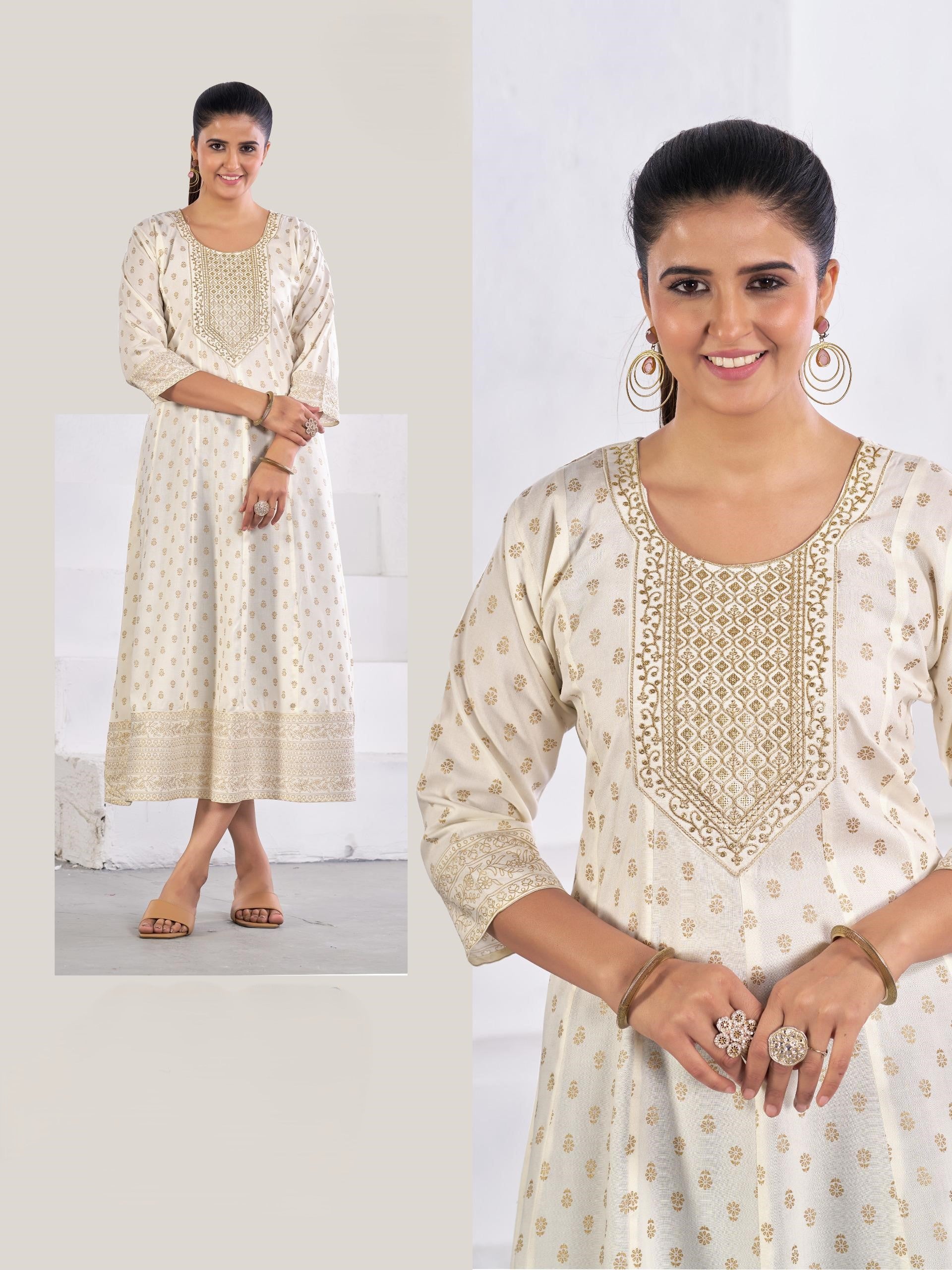 Sachi Flair Kurti - Roop Darshan