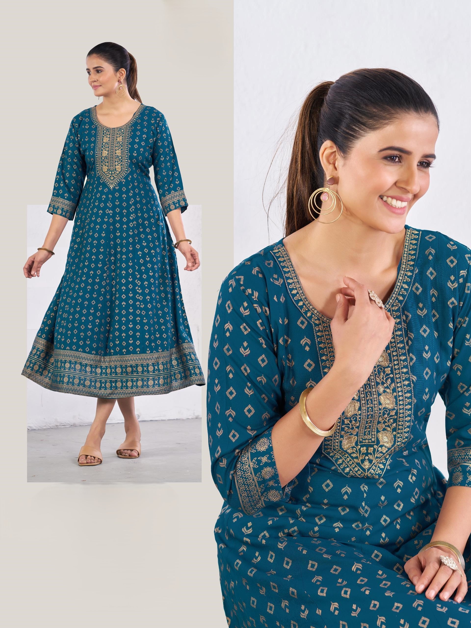 Sachi Flair Kurti - Roop Darshan