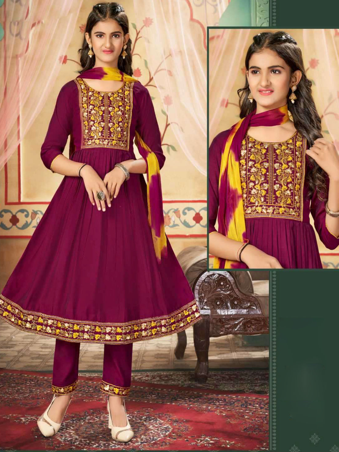 Bhavi Flair Suit - Roop Darshan
