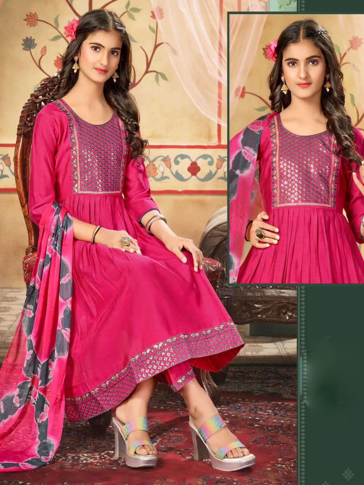 Bhavi Flair Suit - Roop Darshan