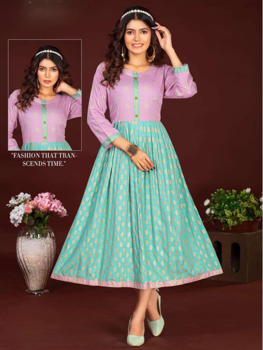 Maria Flair Kurti - Roop Darshan