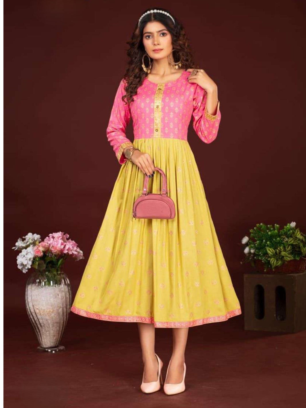 Maria Flair Kurti - Roop Darshan