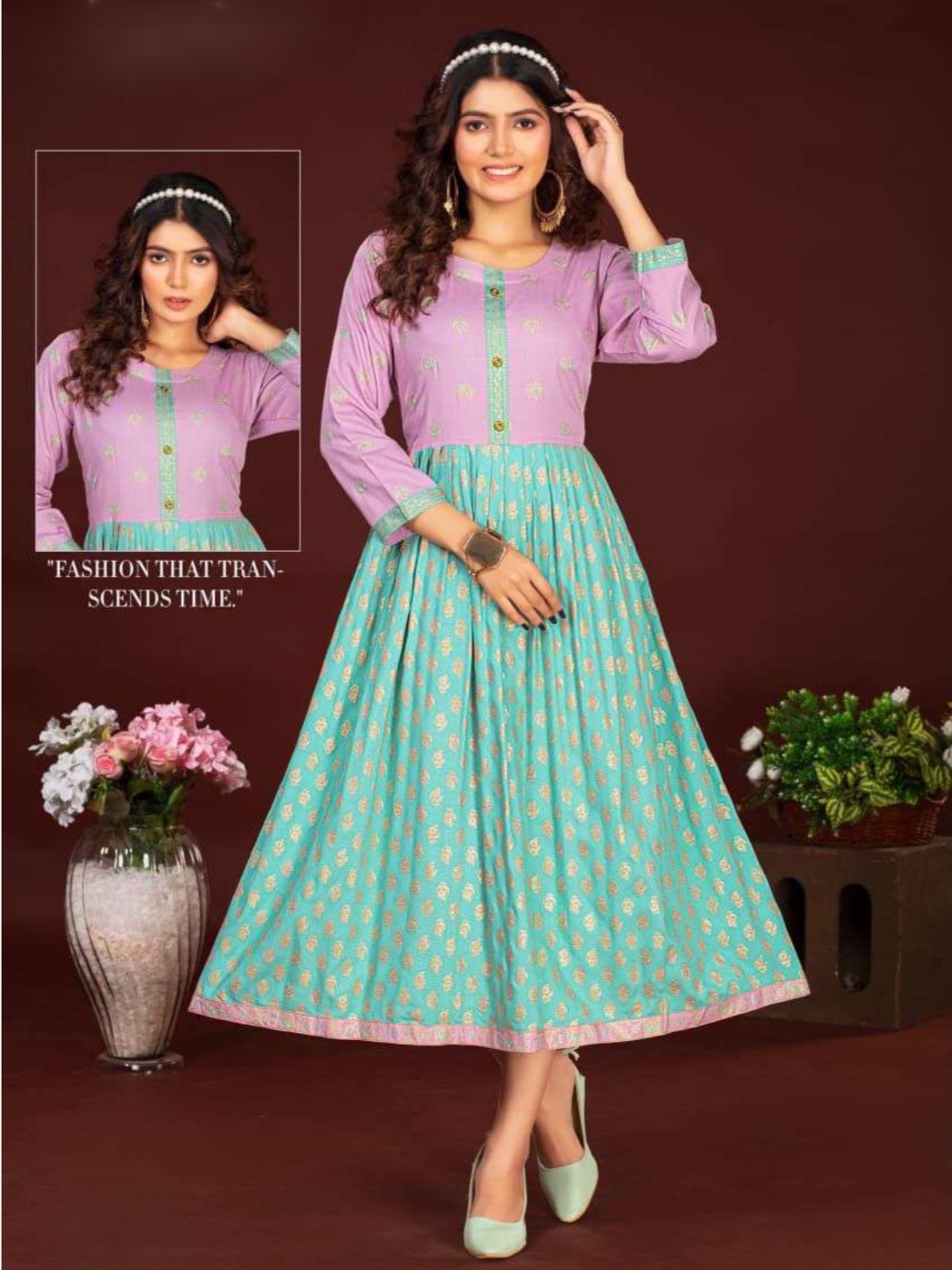 Maria Flair Kurti - Roop Darshan