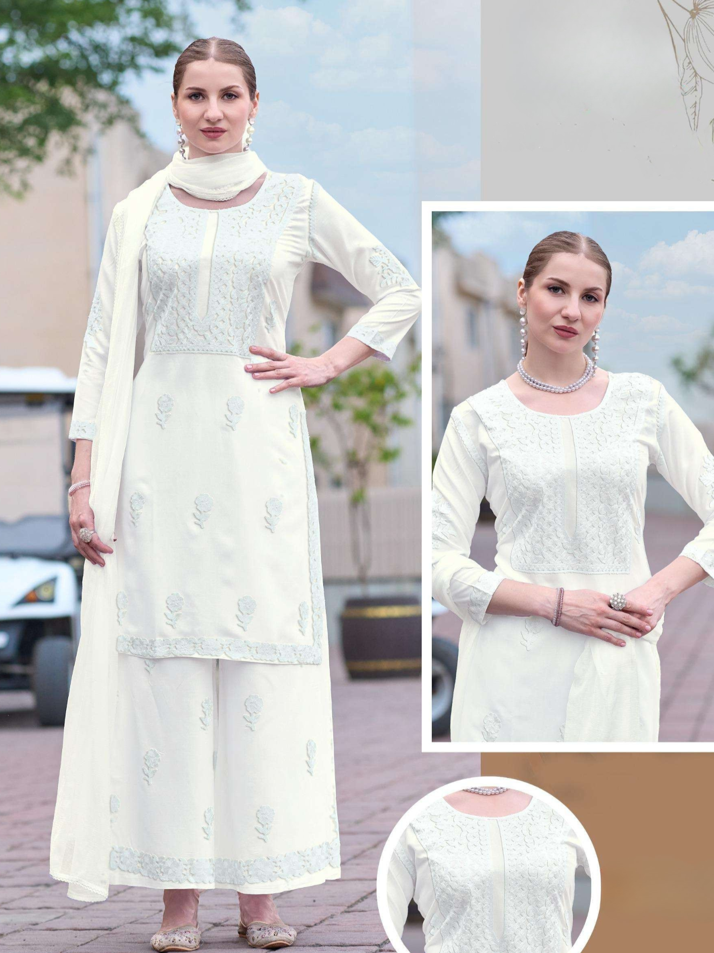 Parisha Palazzo Suit
