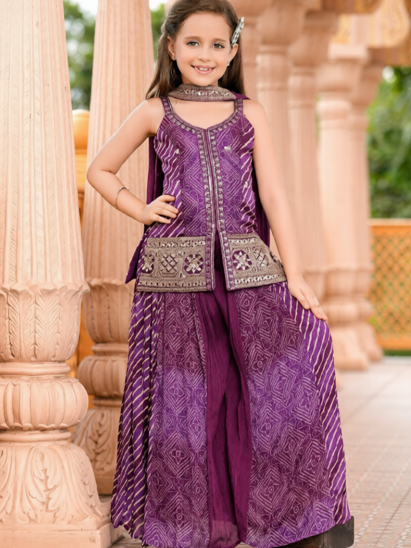 Vamika Palazzo Suit - Roop Darshan