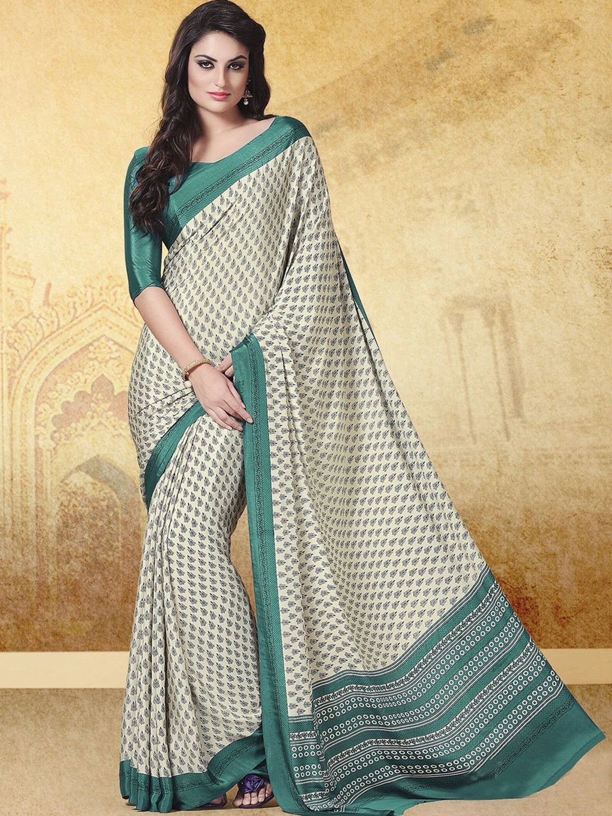 Jiya Silk Printed Saree