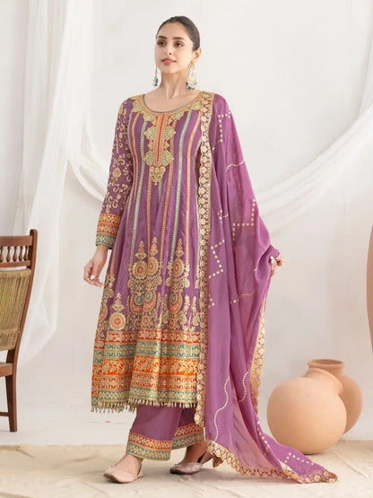 Ruhi Flair Suit - Roop Darshan