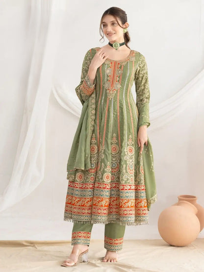 Ruhi Flair Suit - Roop Darshan