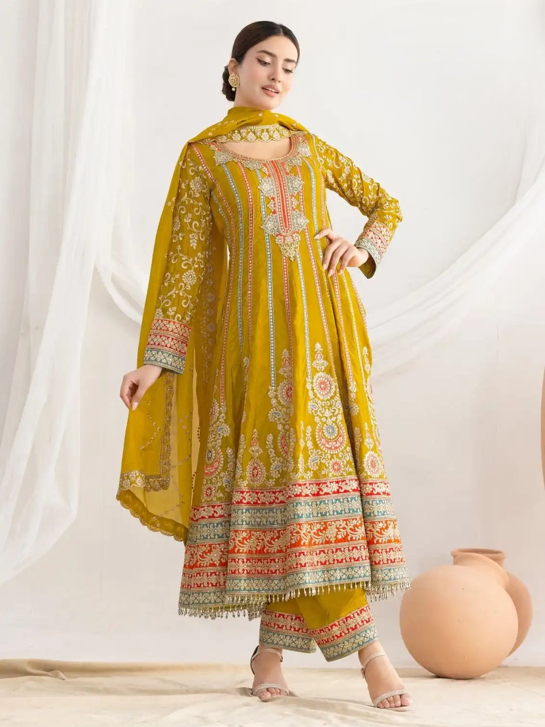 Ruhi Flair Suit - Roop Darshan