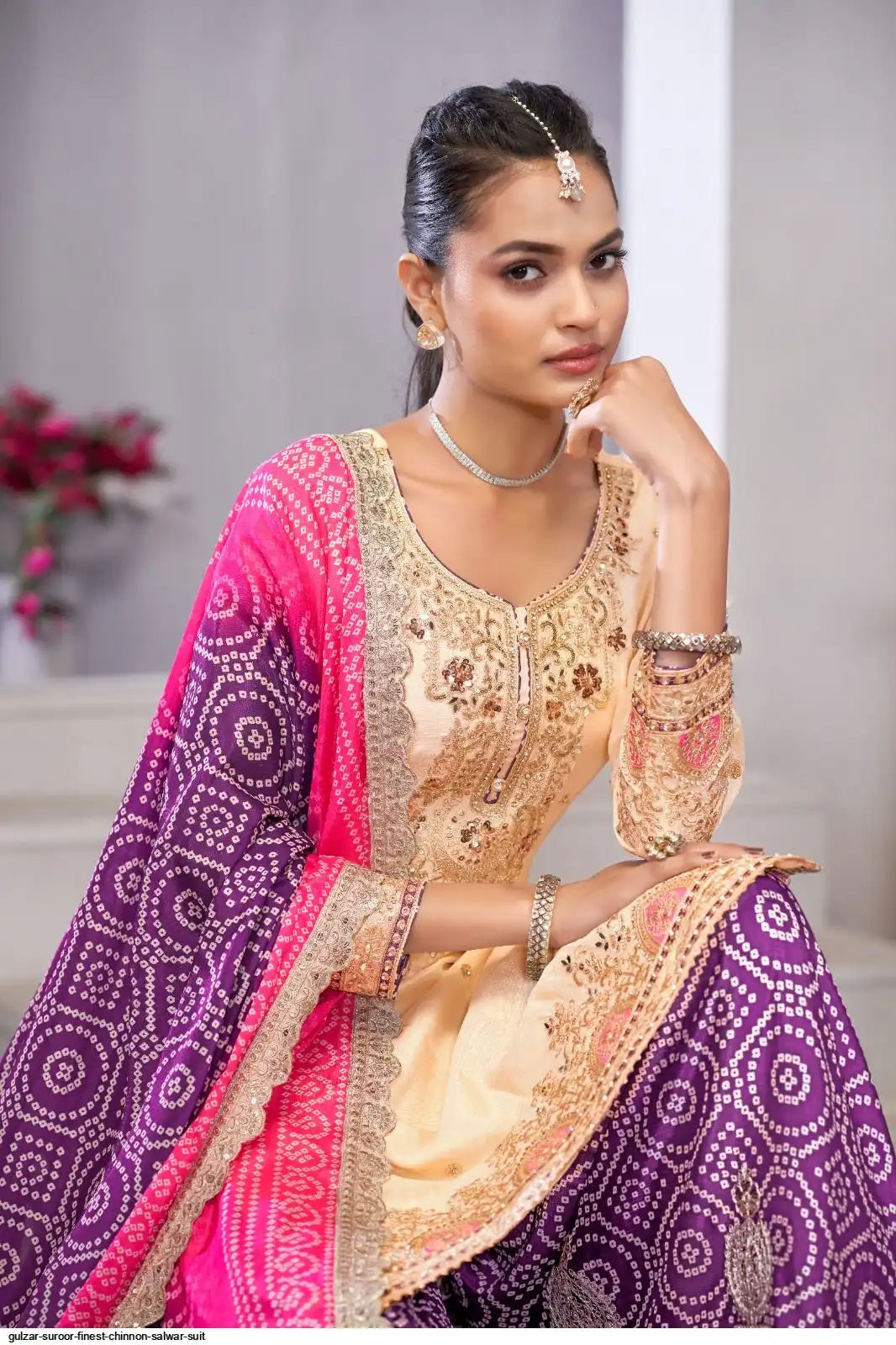 Mahika Palazzo Suit - Roop Darshan