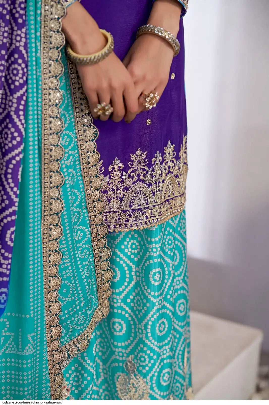 Mahika Palazzo Suit - Roop Darshan