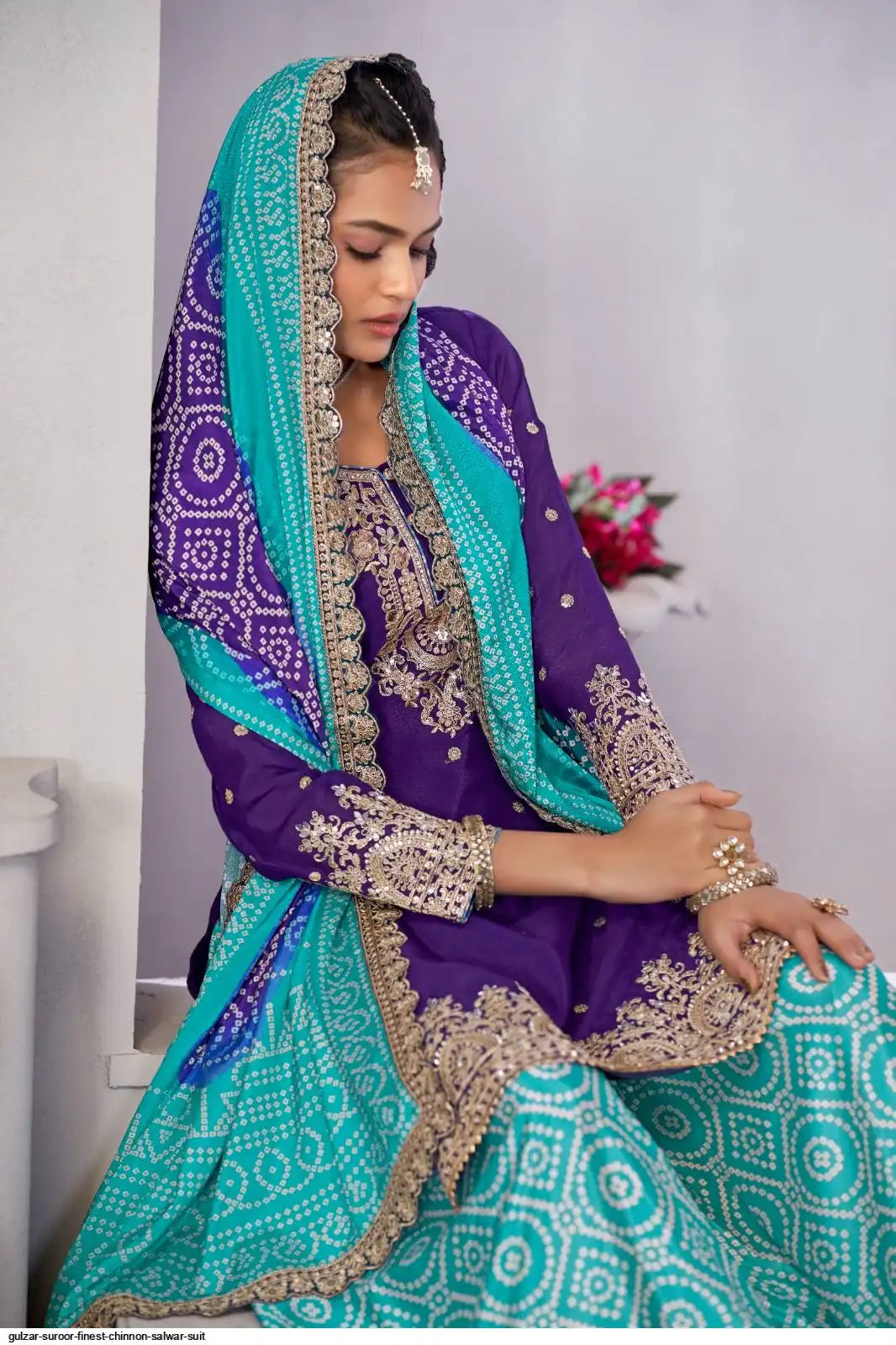 Mahika Palazzo Suit - Roop Darshan