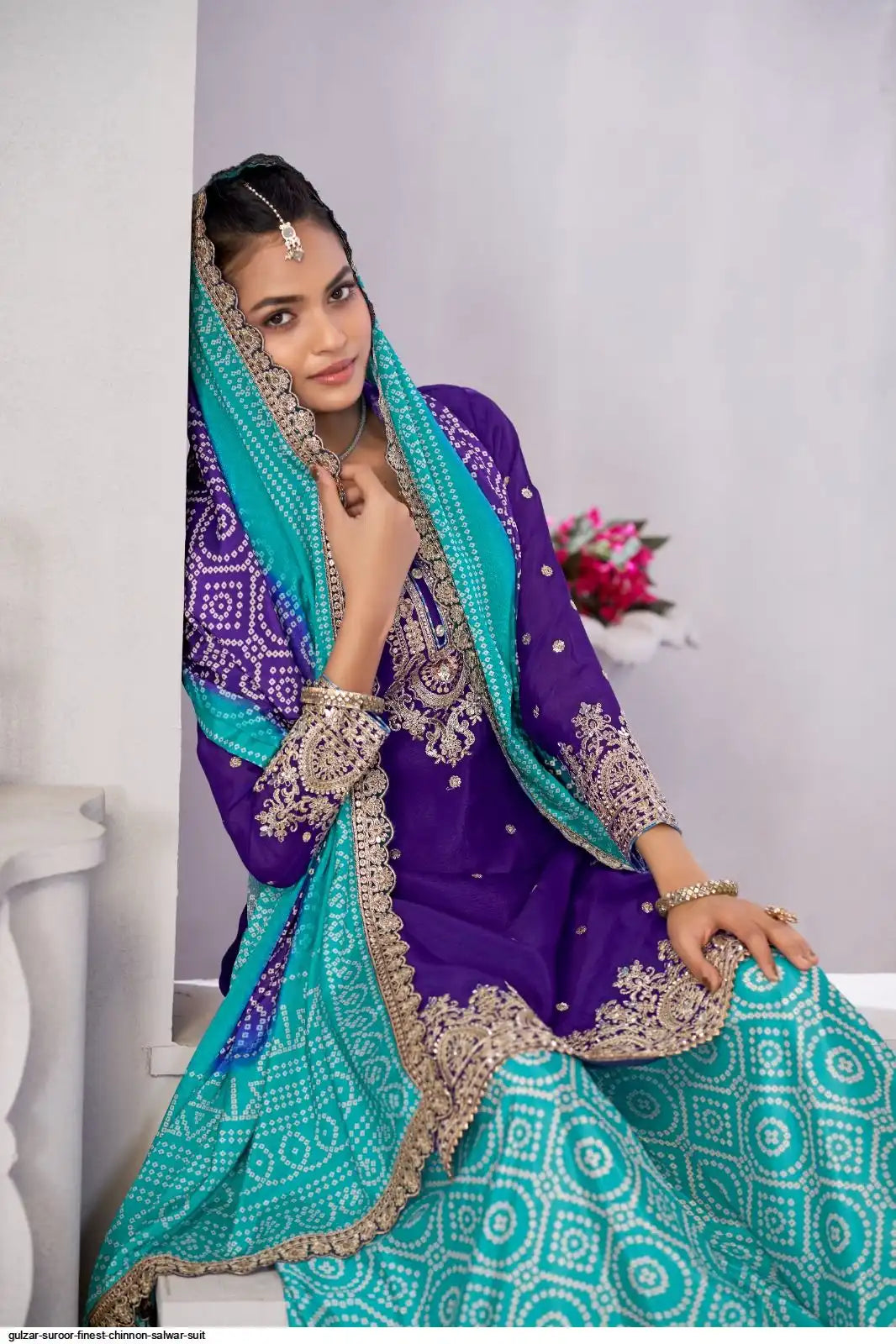 Mahika Palazzo Suit - Roop Darshan