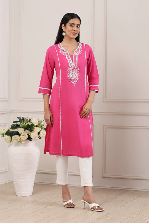 Biba Straight Kurti - Roop Darshan