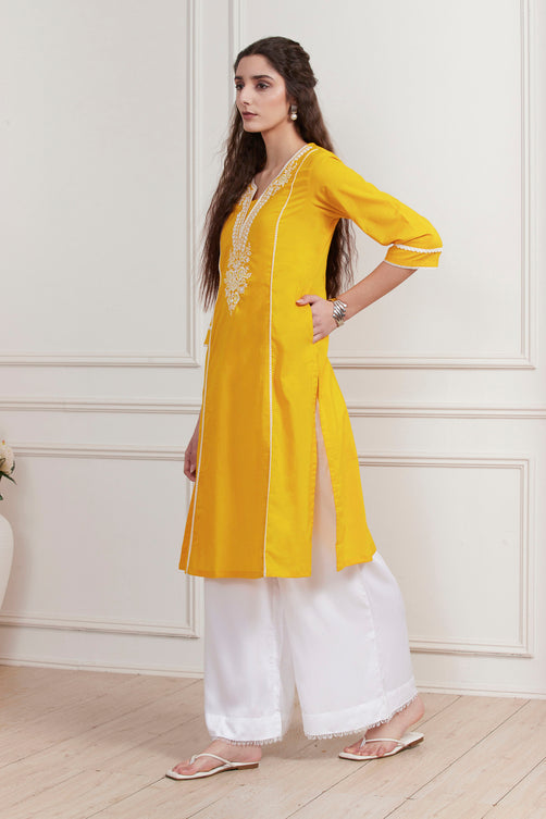 Biba Straight Kurti - Roop Darshan