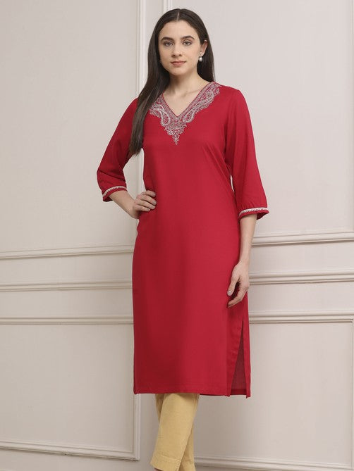 Biba Straight Kurti - Roop Darshan