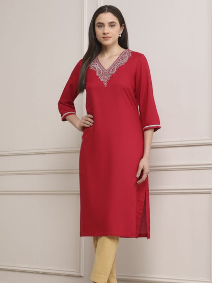 Biba Straight Kurti - Roop Darshan