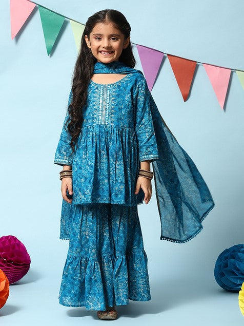 Biba Sharara Suit - Roop Darshan
