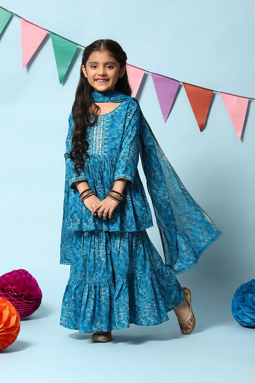 Biba Sharara Suit - Roop Darshan