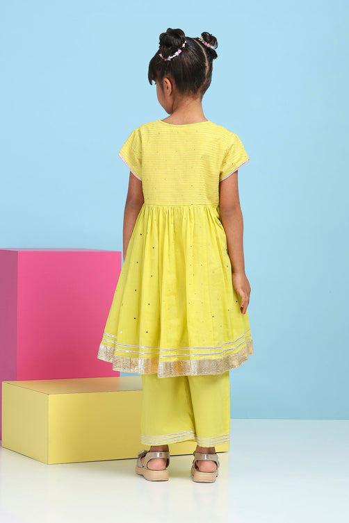 Biba Palazzo Suit - Roop Darshan