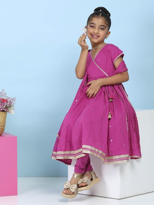 Biba Anarkali Suit Set - Roop Darshan