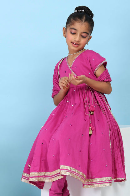 Biba Anarkali Suit Set - Roop Darshan